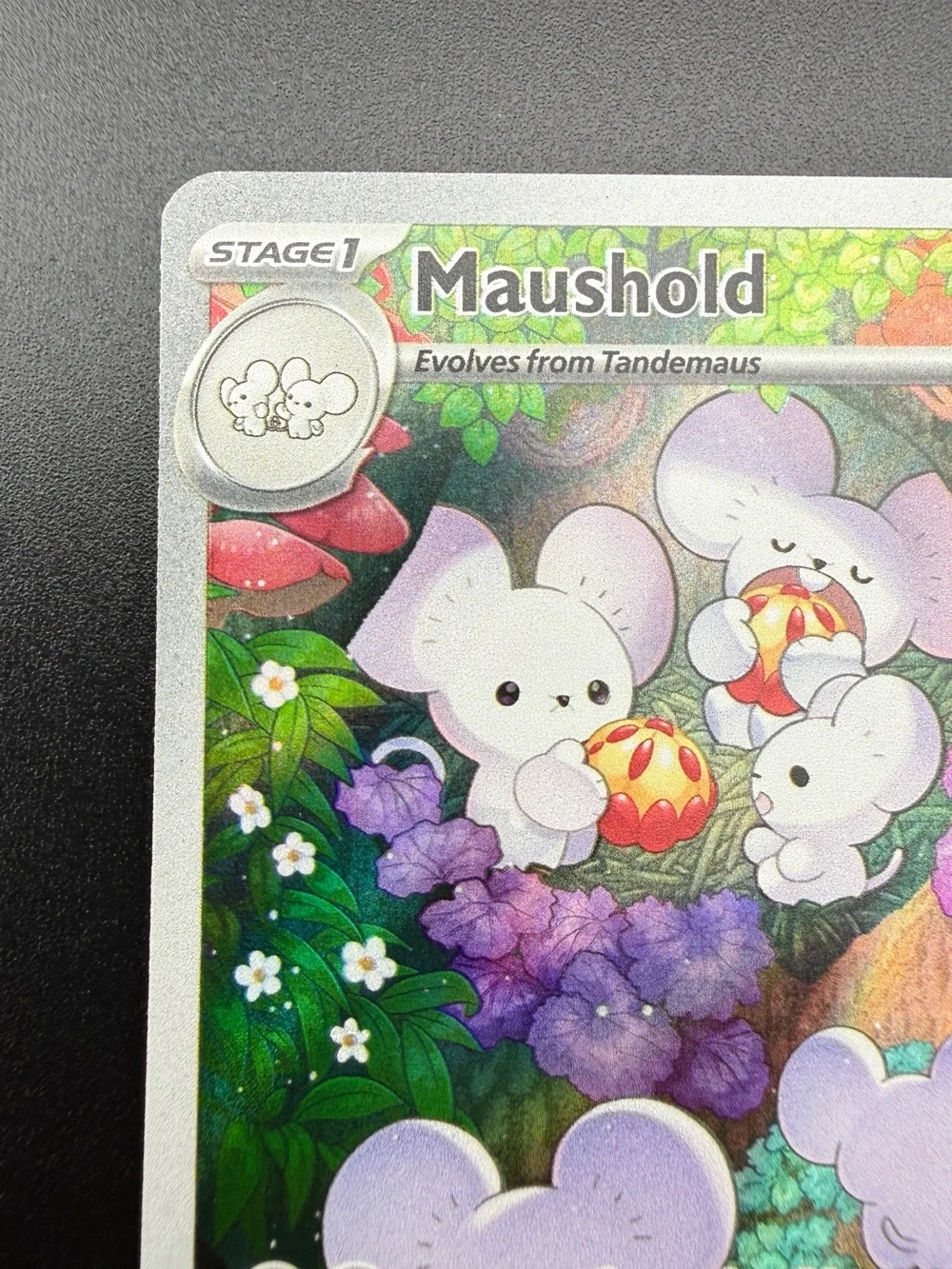 Maushold Holo 226/193 Illustration Rare Paldea Evolved Pokemon NM
